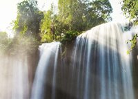 Waterfall dishwashing paradise